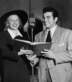 with Jean Tennyson 1945