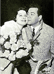 Betty and Mario Lanza, Berlin 1958