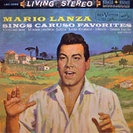 The LP 'Mario Lanza Sings Caruso Favorites' (released in 1960)
